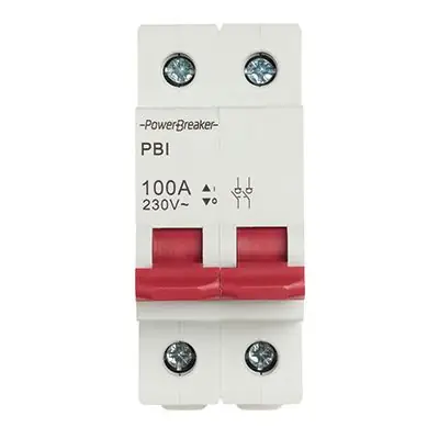 Read more on PowerBreaker PBI | 100A Double Pole Mains Isolator Switch Disconnector