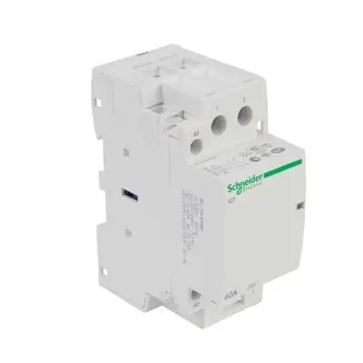 Read more on Schneider Electric A9C20842 | Acti 9 40A 230V IP20 Double Pole 2P Clip on 2NO Normally Open Contactor