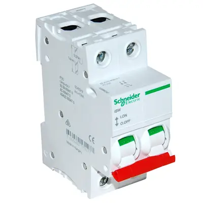 Read more on Schneider Electric SEA91252 | Merlin Acti9 Isobar 125A Double Pole DP Type A Switch Disconnector