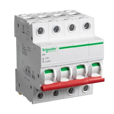 Read more on Schneider Electric SEA91254 | Merlin Acti9 Isobar 125A 4 Pole Type B Main Switch Disconnector