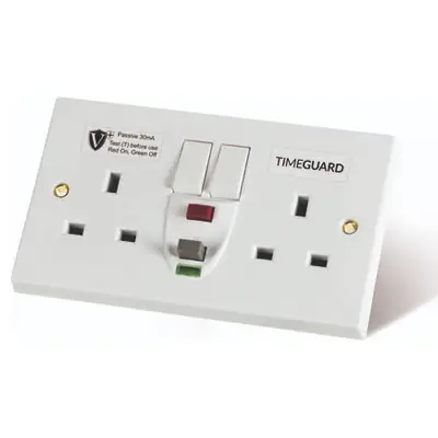 Read more on Timeguard RCD06WPVN | Valiance+ RCD Protected 2 Gang White Passive Switched Socket