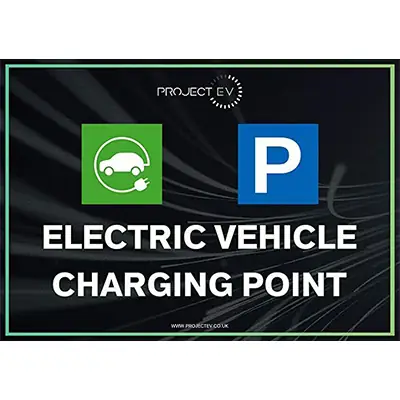 Read more on Project EV EV-SIGN1 | Electric Vehicle Charger Parking Sign