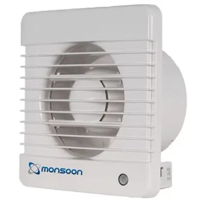 Read more on National Ventilation MER100HT | 100mm Axial Ceiling/Wall Bathroom Extractor Fan with Humidistat & Timer