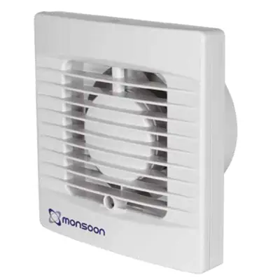 Read more on National Ventilation MER150HW T | 150mm Axial Ceiling/Wall Kitchen Extractor Fan with Humidistat & Timer