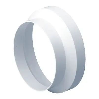 Read more on National Ventilation MONV119 | Monsoon Circular Adapter Reducer 125mm ID to 100mm OD, White