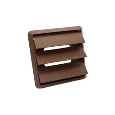 Read more on National Ventilation MONV270B | 125mm Round Wall Outlet Grille with Back Draft Shutter/Gravity Flaps, Brown