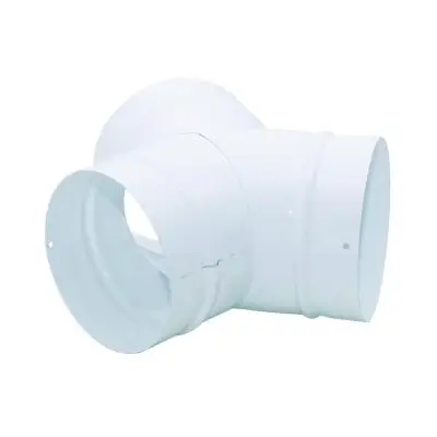 Read more on National Ventilation MONV3400 | Monsoon 100mm Equal Y Piece Connector for Round Pipe, White