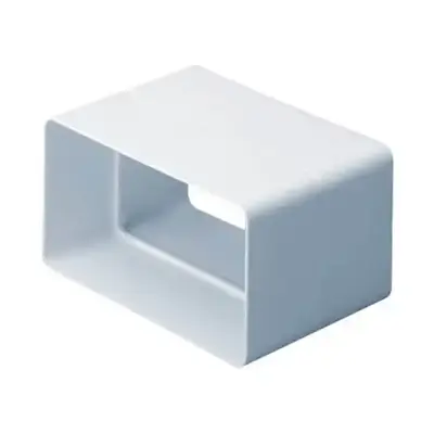 Read more on National Ventilation MONV5608 | Monsoon 204x60mm Duct Connector for System 125, White