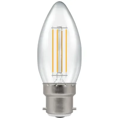 Read more on Crompton Lamps 7130 | LED Candle Lamp Dimmable BC-B22d 5W 2700K