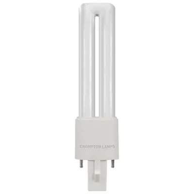 Read more on Crompton Lamps LS7CW | LED CFL Single Turn S Type 2 Pin G23 Bulb 3W 4000K
