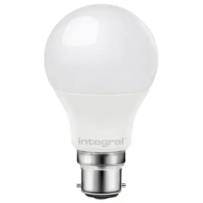 Read more on Integral LED ILGLSB22DC020 | 5.5w 2700k 470lm B22 LED Dimmable Frosted Globe GLS Lamp (Light Bulb), Warm White
