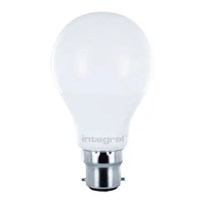 Read more on Integral LED ILGLSB22NF016 | 11w 5000k 1200lm B22 LED Non-Dimmable Frosted Lamp (Light Bulb), Daylight White