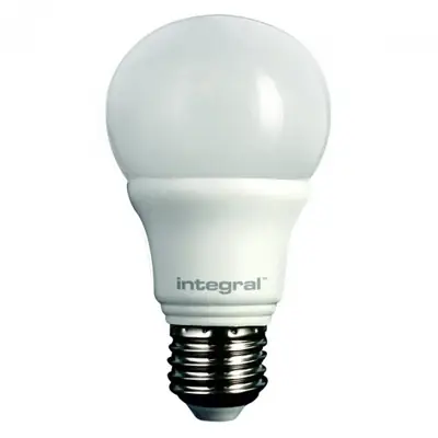 Read more on Integral LED ILGLSE27DC019 | 6w 2700k 470lm E27 LED Dimmable Frosted Globe GLS Lamp (Light Bulb), Warm White