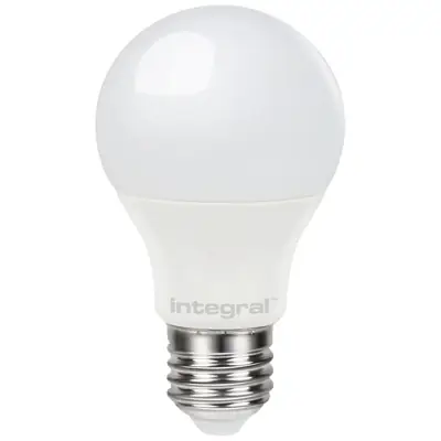 Read more on Integral LED ILGLSE27NF015 | 11w 5000k 1100lm E27 LED Non-Dimmable Frosted Lamp (Light Bulb), Daylight White