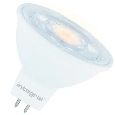 Read more on Integral LED ILMR16DC037 | 4.6w 2700k 380lm MR16 GU53 LED Dimmable Lamp (Light Bulb), Warm White
