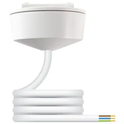 Read more on Hager PCR2000 LSF 3.0 | 6A 3 Pin Pre-Wired Plug-In Ceiling Rose, White with 3m x 0.75mm² Low Smoke Zero Halogen LSZH Flexible Cord