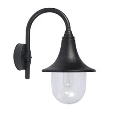 Read more on KSR KSR1150BLK | Morros 23W E27 IP44 Polycarbonate Wall Lantern, Black