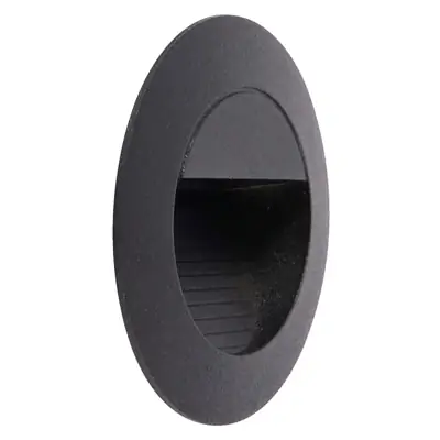 Read more on KSR KSR1302C/WHT | Carpio Mini 1.2W 6000K 100lm IP44 LED Round Recessed Wall Wash Light, Black