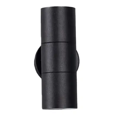 Read more on KSR KSR13103 | Luso II 2x35W 2xGU10 IP44 Up & Down Wall Light, Black