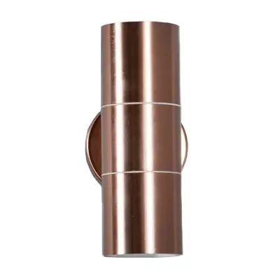 Read more on KSR KSR13104 | Luso II 2x35W 2xGU10 IP44 Up & Down Wall Light, Copper
