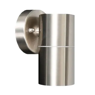 Read more on KSR KSR13120 | Luso II 35W GU10 IP44 Single Wall Light, Stainless Steel