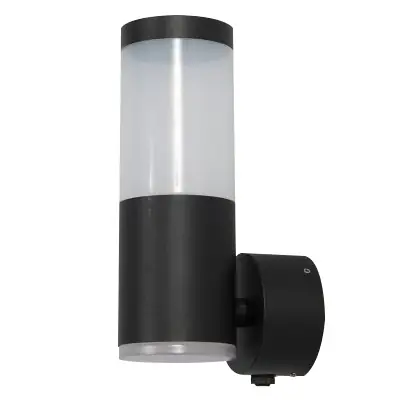 Read more on KSR KSR1389 | Bari 2x5W 3000K IP54 LED Up & Down Wall Light with Photocell, Black