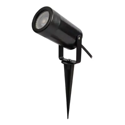 Read more on KSR KSR1504 | Norcia 9W GU10 IP44 Spike Light, Black