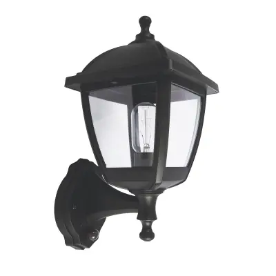 Read more on KSR KSR1511BLK | Bastia 46W E27 IP44 4 Sided Lantern with PIR, Black