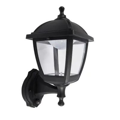 Read more on KSR KSR1513BLK | Bastia 8W 419lm 3000K IP44 LED 4 Sided Lantern with PIR, Black