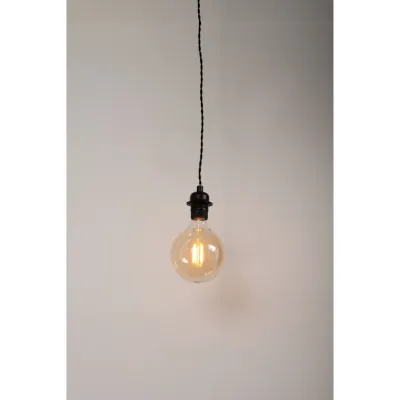 Read more on KSR KSR1650BLK | E27 Pendant Light Fitting Carlota Single Pendant, Matt Black