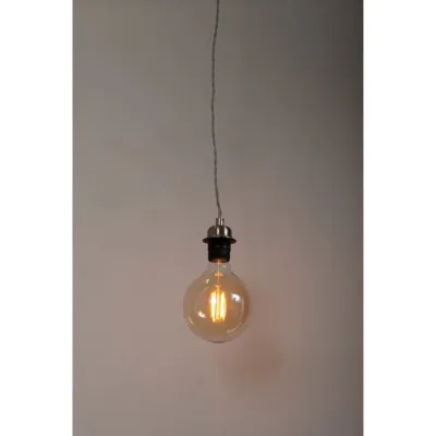 Read more on KSR KSR1650SC | E27 Pendant Light Fitting Carlota Single Pendant, Satin Chrome