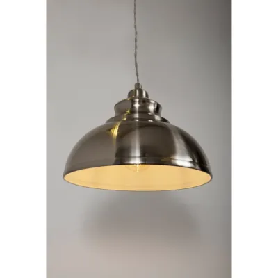 Read more on KSR KSR1652SC | Medina Satin Chrome Lamp Shade Only For KSR1650