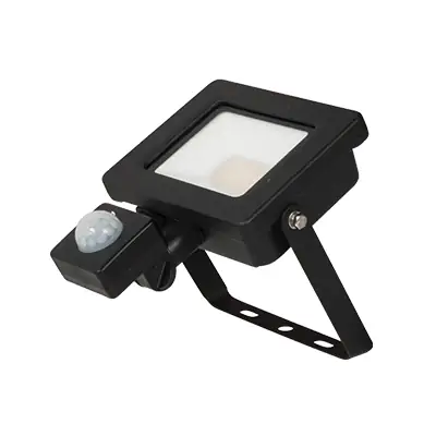 Read more on KSR KSR5281BLK | Siena 10W 3000K/4000K/6000K CCT IP65 LED Floodlight with PIR, Black
