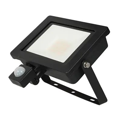 Read more on KSR KSR5285BLK | Siena 30W 3000K/4000K/6000K CCT IP65 LED Floodlight with PIR, Black
