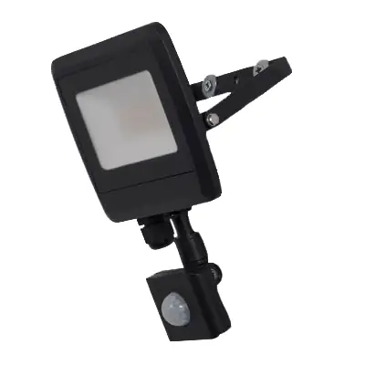 Read more on KSR KSR5307 | Siena Cr 50W 4000K 4610lm IP65 LED Floodlight with PIR, Black