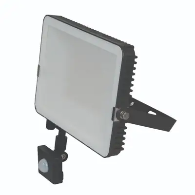 Read more on KSR KSR5317 | Siena CL 50W 4000K 5255lm IP65 LED Floodlight with PIR, Black Polycarbonate