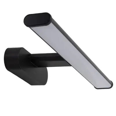 Read more on KSR KSR6178BLK | Caserta 8W 4000K 610lm IP44 LED Over Mirror Bathroom Wall Light, Black