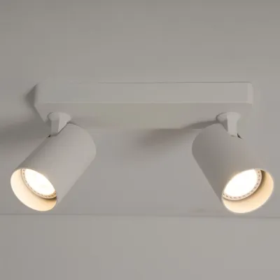 Read more on KSR KSR6261WH | GU10 Spotlight Sofia 50w 2 Light Bar, White