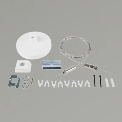 Read more on KSR KSR6509WH | Escala Pro Wire Suspension Kit 2m, White