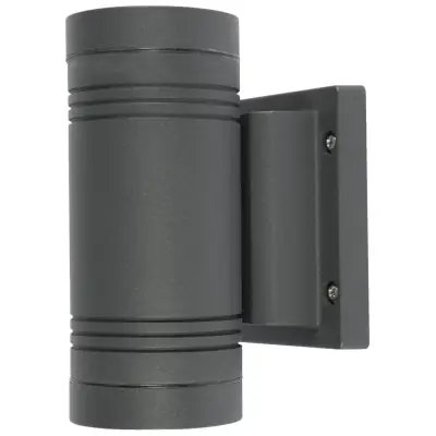 Read more on KSR KSR7109 | Sevas 2x50W GU10 IP55 LED Up & Down Wall Light, Anthracite