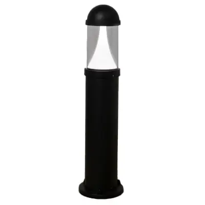 Read more on KSR KSR9917 | Coria 750mm 20W 3000K/4000K/6000K IP65 LED Round Top Bollard, Black