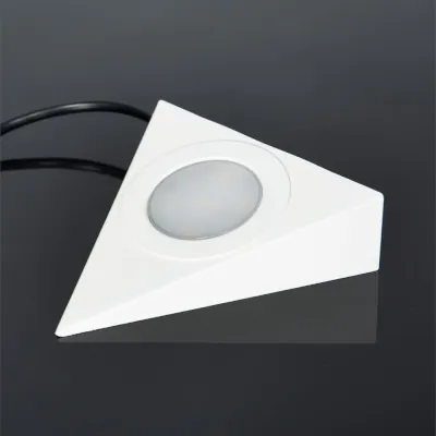 Read more on KSR KSRCL206WH | LED Cabinet Light Morini 2.5w 3CCT IP20 Triangle Light, White