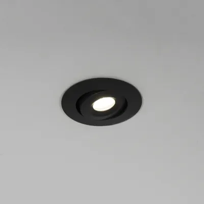 Read more on KSR KSRDL469 | LED Recessed Downlight Mimas Mini Tiltable 3w 4000K 116lm IP65, Black