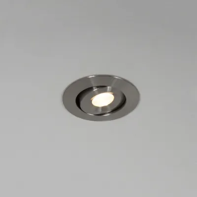 Read more on KSR KSRDL470 | LED Recessed Downlight Mimas Mini Tiltable 3w 3000K 128lm IP65, Stainless Steel