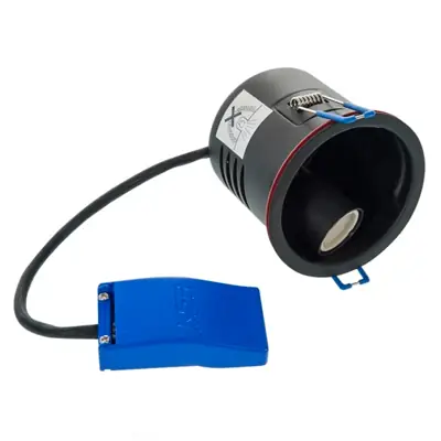 Read more on KSR KSRFRD410 | Firebreak QR 10W GU10 IP20 Fire Rated Tilt Downlight