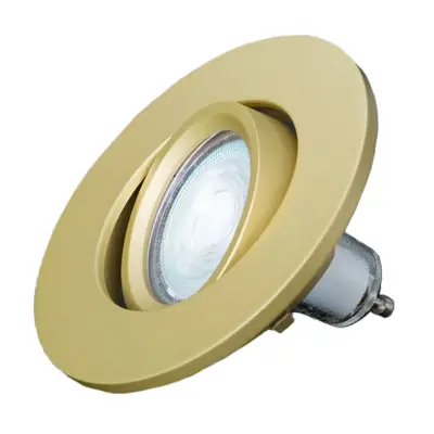 Read more on KSR KSRFRD423 | Firebreak QR Fire Rated GU10 IP20 Tilt Detachable Downlight Bezel for KSRFRD410, Satin Brass