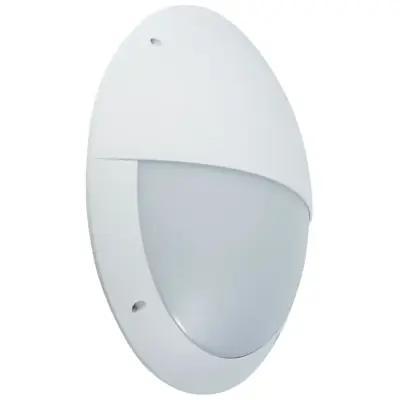 Read more on KSR KSRSF231WHT | Latina II 12W 4000K 500lm IP66 LED Eyelid Bulkhead, White Polycarbonate