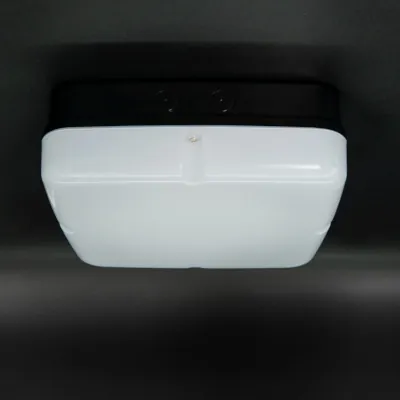 Read more on KSR KSRSF343BLK/OP | LED Bulkhead Navara SF SQ Multi CCT/Wattage Microwave Emergency With Opal Diffuser, Black