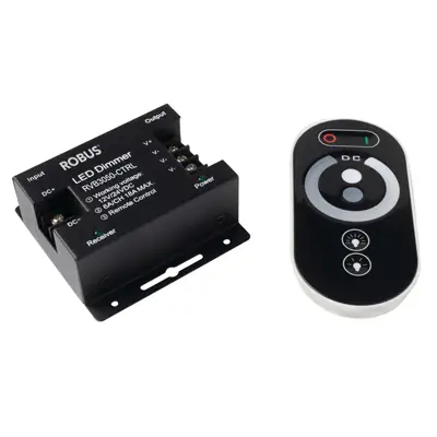 Read more on Robus RVACCT1-CRTL | Vegas 432W IP20 Single Colour LED Dimming Controller with Handheld Remote