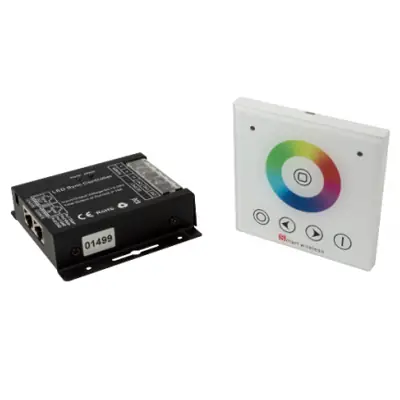 Read more on Robus RVARGB-WP | Vegas 720W IP20 RGB Controller with Wall Mount Touch Panel